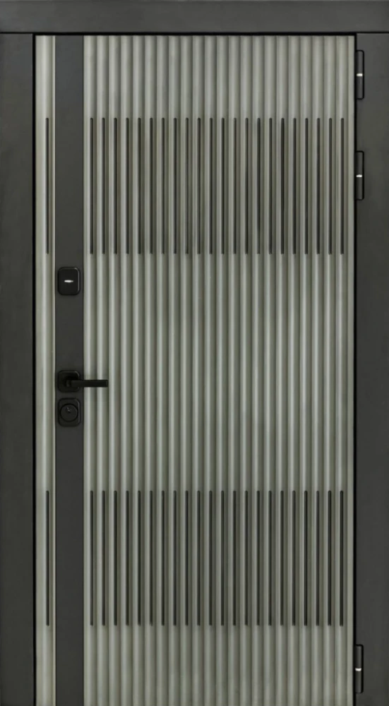 Входная дверь ДвериПРО Elfy ФЛ-707 (10мм, белый софт) DPRO198053 внешняя сторона