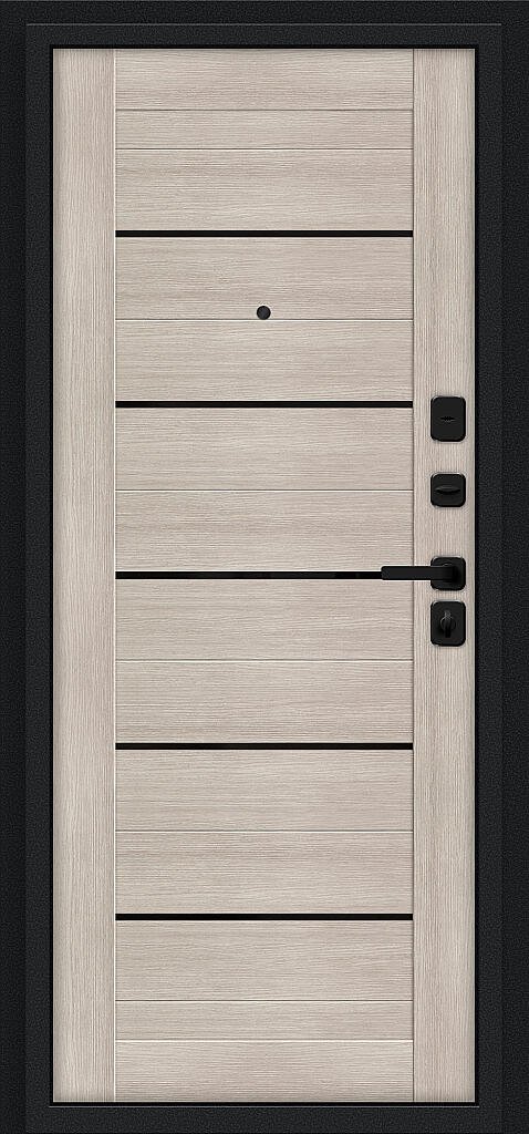 Входная дверь Райт Pecan/Cappuccino Melinga BR5637 внутренняя сторона