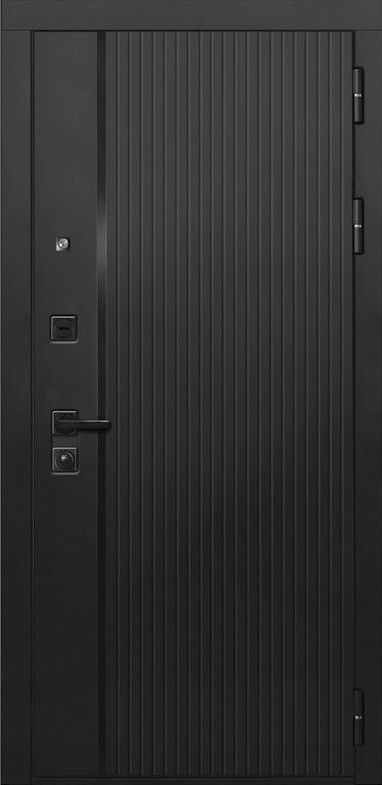 Входная дверь ДвериПРО L-45 ФЛ-256 (10мм, бетон снежный) DPRO196456 внешняя сторона